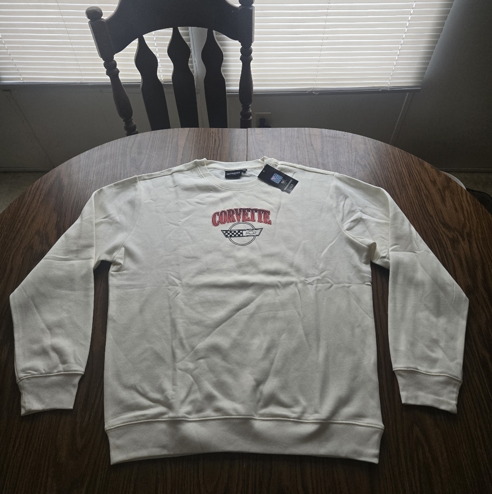 Chevy Corvette Sweatshirt. NWT